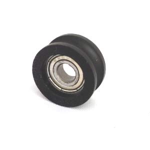 IMI 5mm Bore Bearing Pulleys with 26mm Round Nylon U Groove Track Roller 5x26x13mm Metric Size