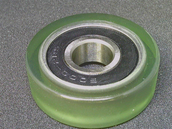 IMI PU10X32X10-2RS Polyurethane Rubber Bearing Wheels with tire 10x32x10mm Sealed Miniature Type: Deep Groove Ball Bearing Material: GCr15 bearing steel Cover Material: Polyurethane(PU)