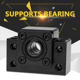 IMI Ball Screw Bearing Fixed+Floated Side Bearing Housing Pillow Block Mounted Support Mount End Supports Bearing Set BK12+BF12