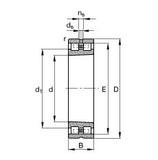 IMI NN3010K SP W33 3182110 50x80x23 NN3010 3010 Double Row Cylindrical Roller Bearings Machine tool bearing